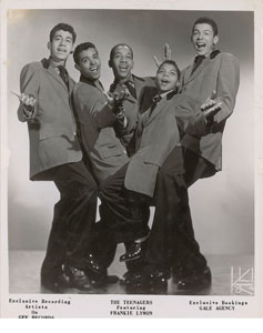 Lot #708 Frankie Lymon and the Teenagers - Image 4