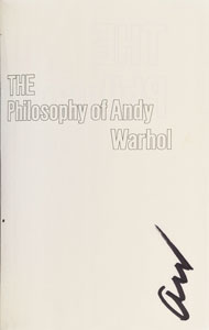 Lot #589 Andy Warhol