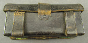 Lot #463  New York State Militia Cartridge Box - Image 3