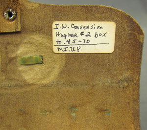 Lot #461  Hagner No. 2 Cartridge Box (Converted to .45 Caliber) - Image 4