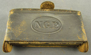 Lot #464  Pennsylvania National Guard McKeever Pattern .30 Caliber Cartridge Box - Image 1