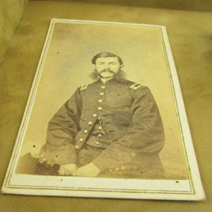 Lot #454 Lt. Franklin Burnham Civil War Equipment Display - Image 4