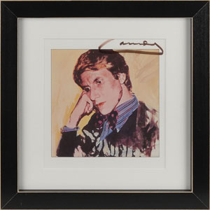 Lot #549 Andy Warhol