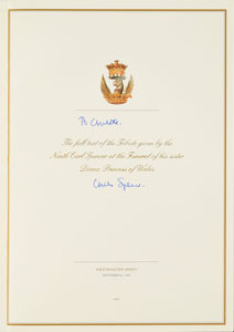 Lot #306 Princess Diana and Prince Charles - Image 2