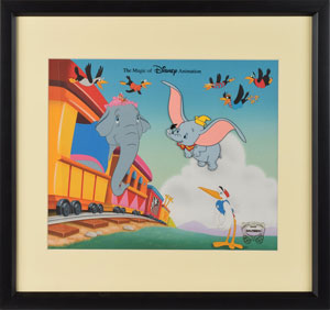 Lot #1262 Dumbo limited edition cel from Disney World