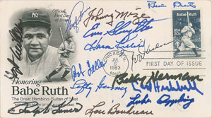 Lot #1087  Baseball Hall of Famers - Image 1