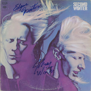 Lot #817 Edgar and Johnny Winter