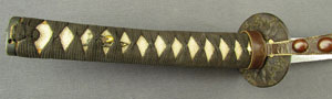 Lot #319  Japanese Sword and Pistol Surrendered by Col. Hitoshi Masaki - Image 9