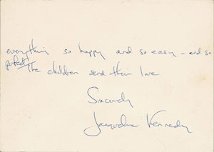 Lot #74 Jacqueline Kennedy - Image 2