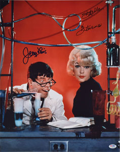 Lot #945 Jerry Lewis and Stella Stevens - Image 1