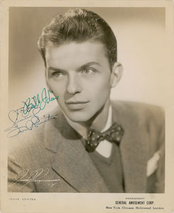 Lot #865 Frank Sinatra