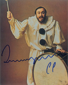 Lot #1054 Luciano Pavarotti - Image 1