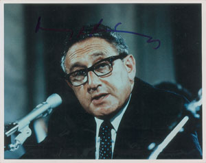 Lot #285 Henry Kissinger