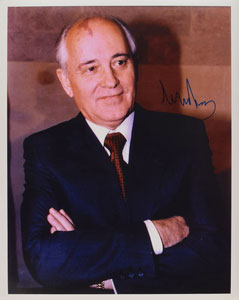 Lot #276 Mikhail Gorbachev - Image 1
