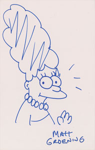 Lot #1022 Matt Groening