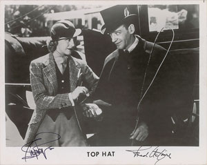 Lot #885 Fred Astaire and Ginger Rogers