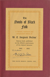Lot #568 W. E. B. Du Bois - Image 1