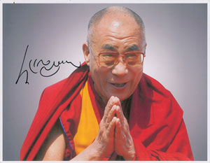 Lot #267  Dalai Lama - Image 1