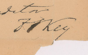 Lot #579 Francis Scott Key - Image 2