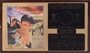 Lot #1110 Ted Williams - Image 1
