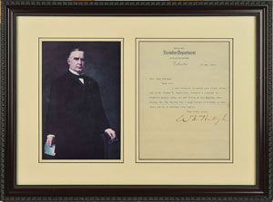 Lot #121 William McKinley - Image 1