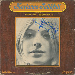 Lot #770 Marianne Faithfull - Image 1