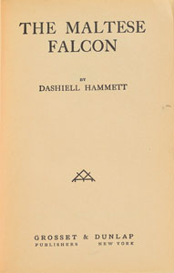 Lot #628 Dashiell Hammett - Image 1