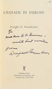 Lot #356 Dwight D. Eisenhower - Image 1