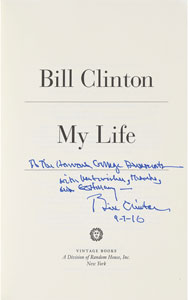 Lot #98 Bill Clinton - Image 1