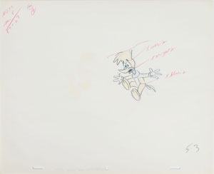 Lot #1275 Group of (10) Woody Woodpecker Production Drawings and a Walter Lantz Signed Check - Image 8