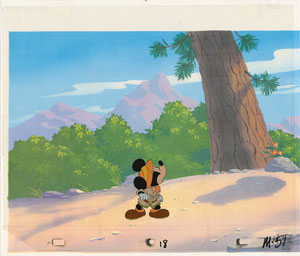 Lot #1227  Mickey Mouse production cel - Image 1