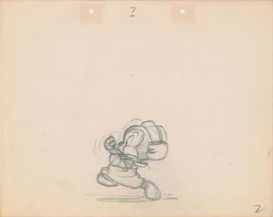Lot #1266 Sniffles production drawing from a Looney Tunes cartoon - Image 1