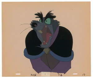 Lot #1290 Jenner production cel from The Secret of NIMH - Image 1