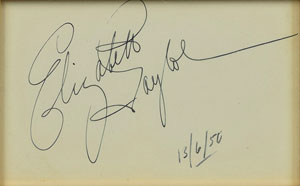 Lot #974 Elizabeth Taylor - Image 2