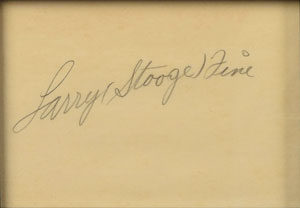 Lot #870  Three Stooges - Image 2