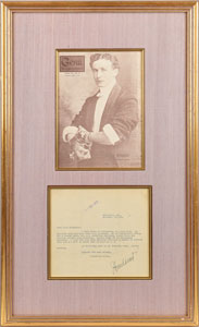 Lot #841 Harry Houdini - Image 1