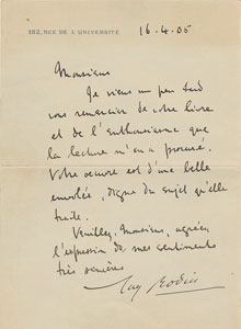 Lot #524 Auguste Rodin