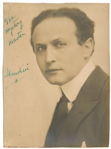 Lot #844 Harry Houdini