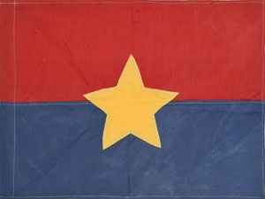 Lot #423  Viet Cong and North Vietnam Flags - Image 1