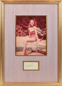 Lot #922 Rita Hayworth - Image 1