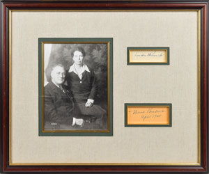 Lot #135 Franklin and Eleanor Roosevelt