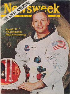 Lot #444 Neil Armstrong - Image 1