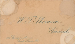 Lot #422 William T. Sherman - Image 2