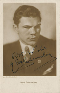 Lot #1106 Max Schmeling - Image 1