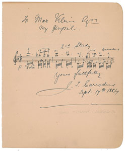 Lot #660 Edvard Grieg - Image 2