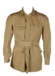 Lot #306  Chinese-Made Field Jacket Belonging to George L. Paxton of the A.V.G. 'Flying Tigers' - Image 1