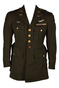 Lot #336  World War II Uniform and Archive:
