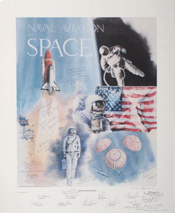 Lot #470  Naval Aviation in Space - Image 1