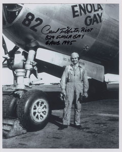 Lot #430  Enola Gay: Tibbets and Ferebee - Image 1