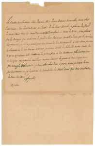 Lot #402 Marquis de Lafayette Archive of (18) Items - Image 15